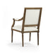 Dining Chair - Louis Arm Chair, Traditional Oak