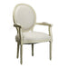 Dining Chair - Medallion Arm Chair, Grey Oak