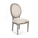 Dining Chair - Medallion Side Chair, Distressed Olive Green