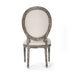 Dining Chair - Medallion Side Chair, Distressed Olive Green
