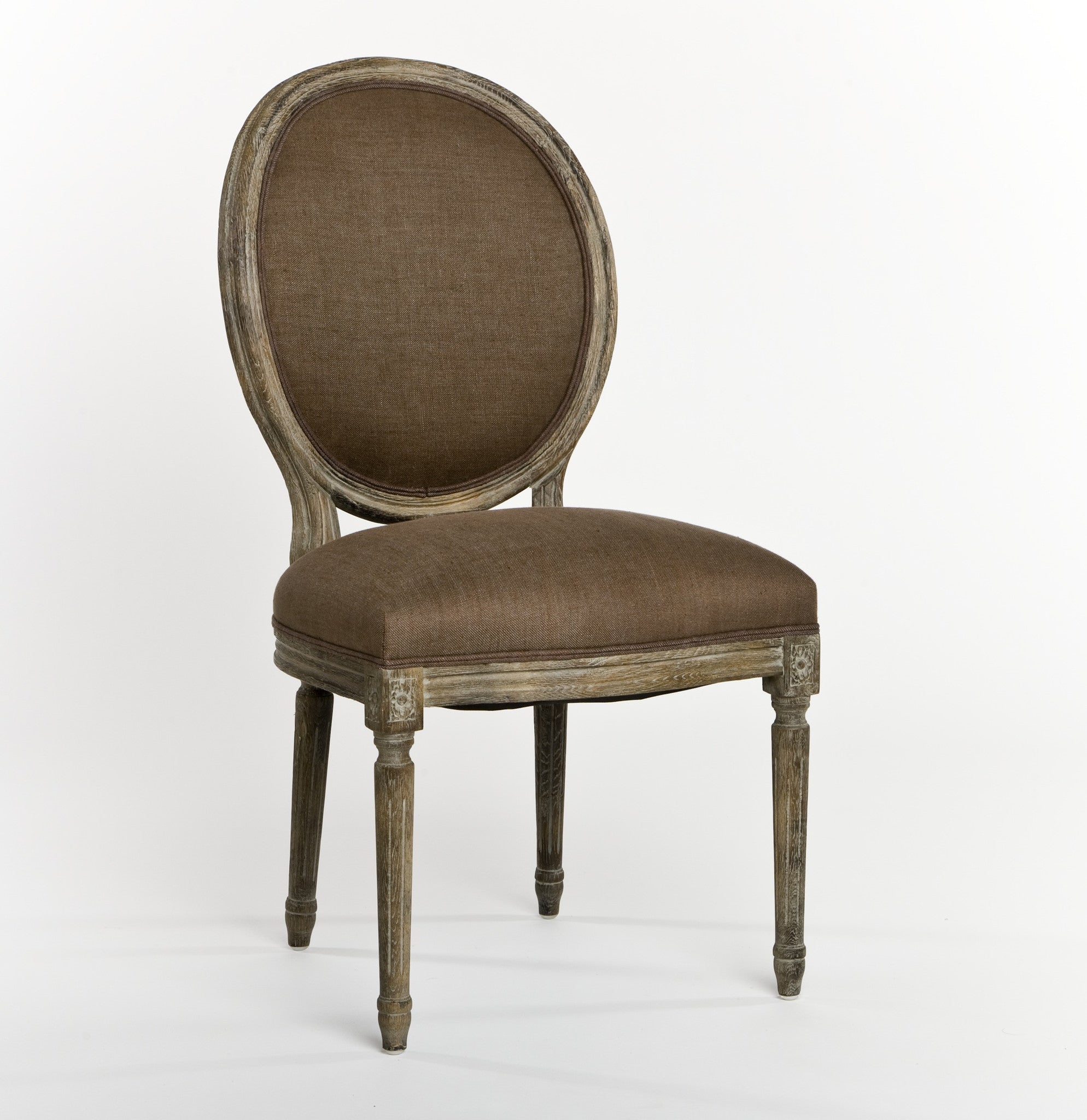 Dining Chair - Medallion Side Chair, Limed Oak
