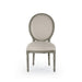 Dining Chair - Medallion Side Chair, Olive Green