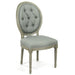 Dining Chair - Tufted Medallion Side Chair