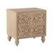 Mango wood night chest with solid construction