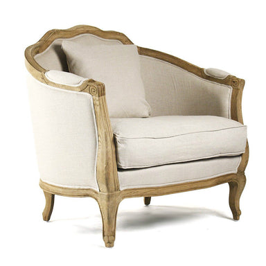 Occasional Chair - Maison Love Chair, Natural Oak