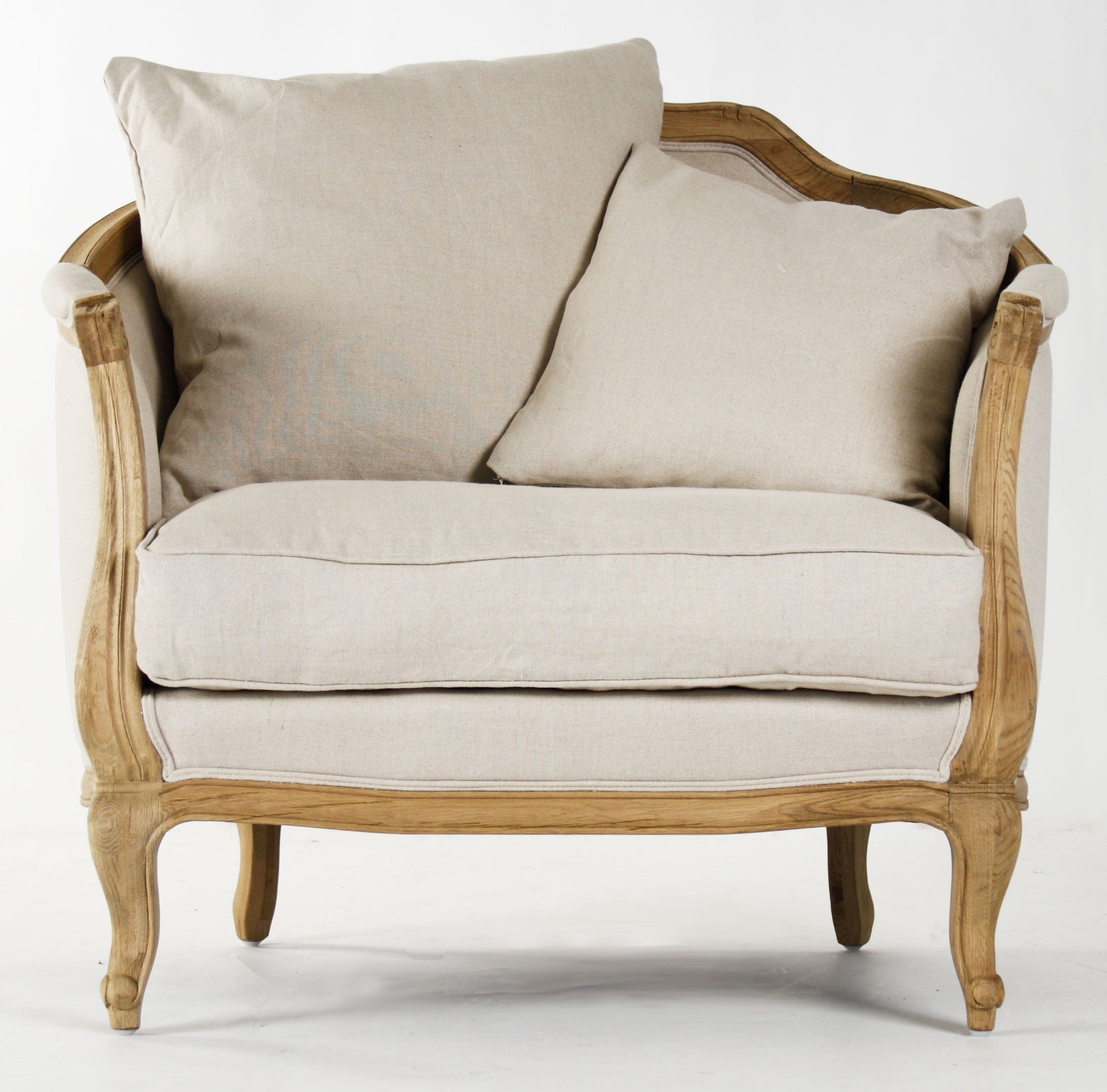 Occasional Chair - Maison Love Chair, Natural Oak