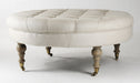 Ottoman - Maison Tufted Round Ottoman