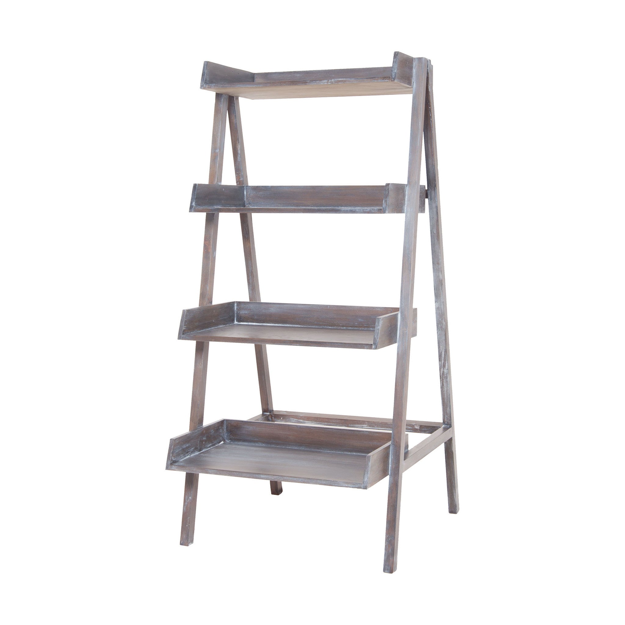 Shelving - Grey Wash Stack Ladder